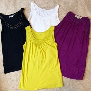 Bundle of Loft tank tops